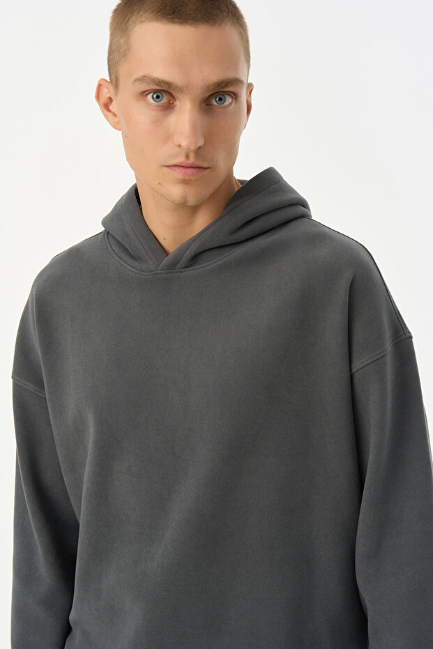 Basic Supersoft Hoodie - Anthracite | Licensed Wwf Product - 4