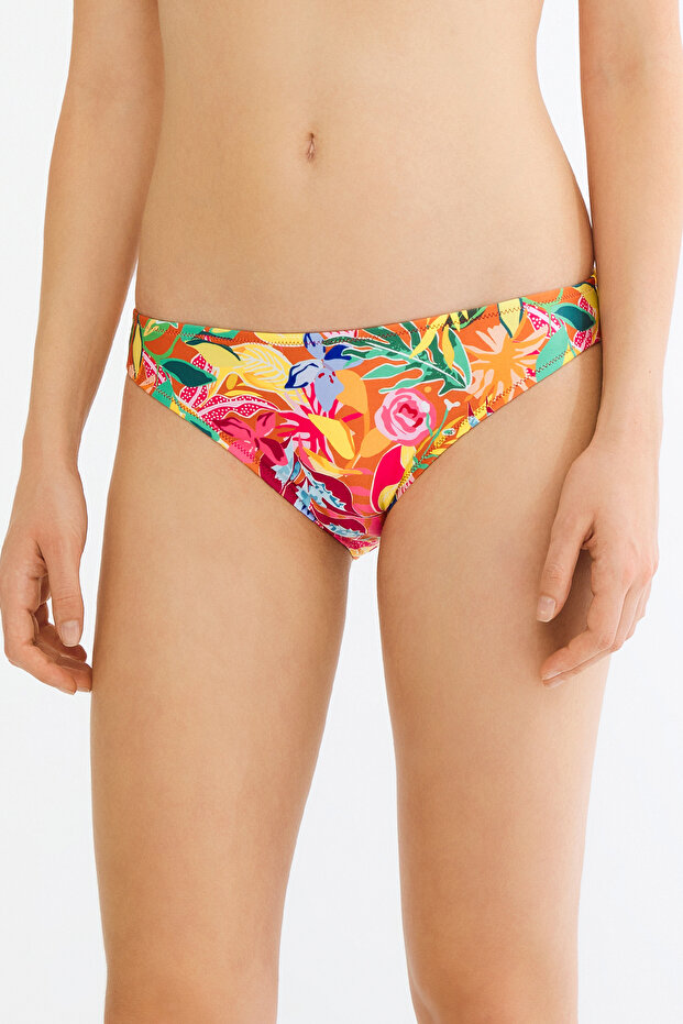 Partea de jos de bikini Flory multicoloră - 2