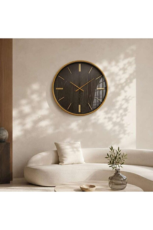 Norion Wall Clock Dia 76cm - Natural