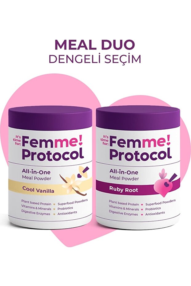 Meal Duo Balanced Selection: Cool Vanilla + Ruby Root