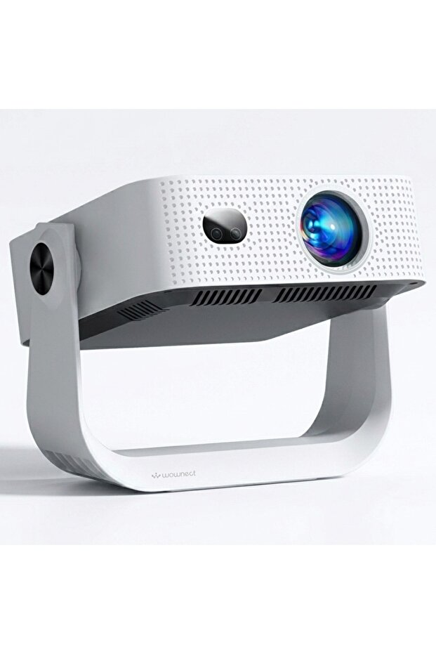 Portable Smart Projector | 1080P Full HD, 300 ANSI Lumens,Android 12, Auto Focus & Keystone