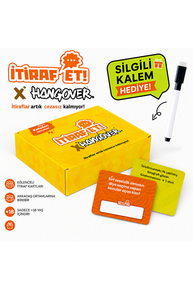 Confess Hangover Card Game Punishment