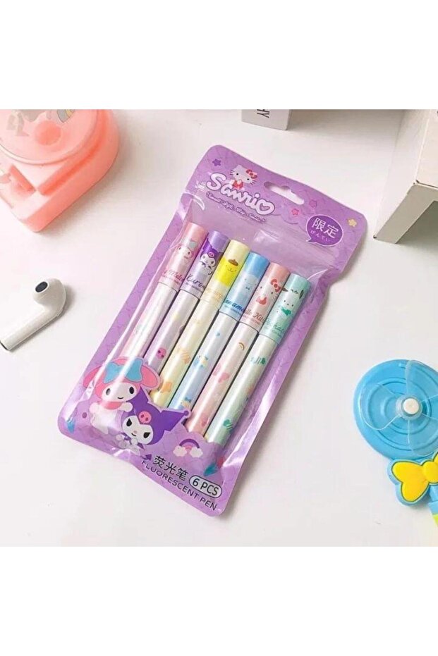 Hello Kitty Friends 6-Piece Highlighter