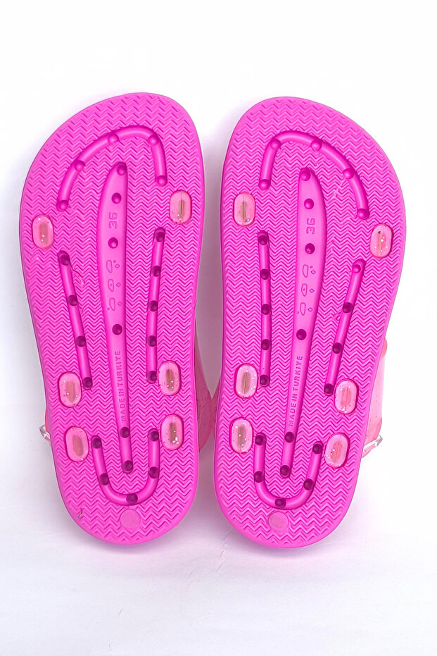 Double strap pink sandal - 5