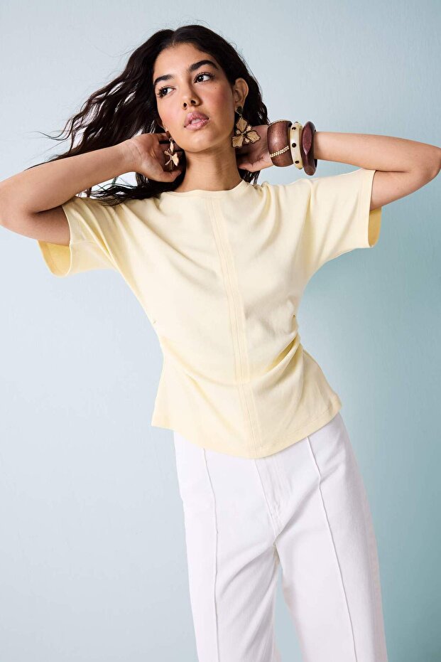 100% Cotton Regular Fit Short Sleeve T-Shirt H0556Ax26Sm
