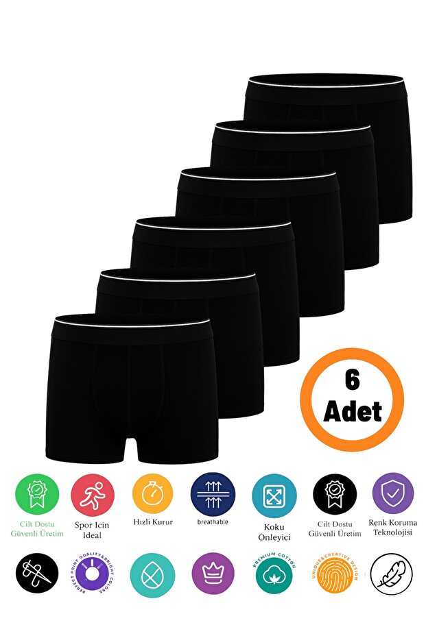 Cotton Men's Boxer Breathable, Anti-Sweat and Flexible Underwear, Stylish and Comfortable