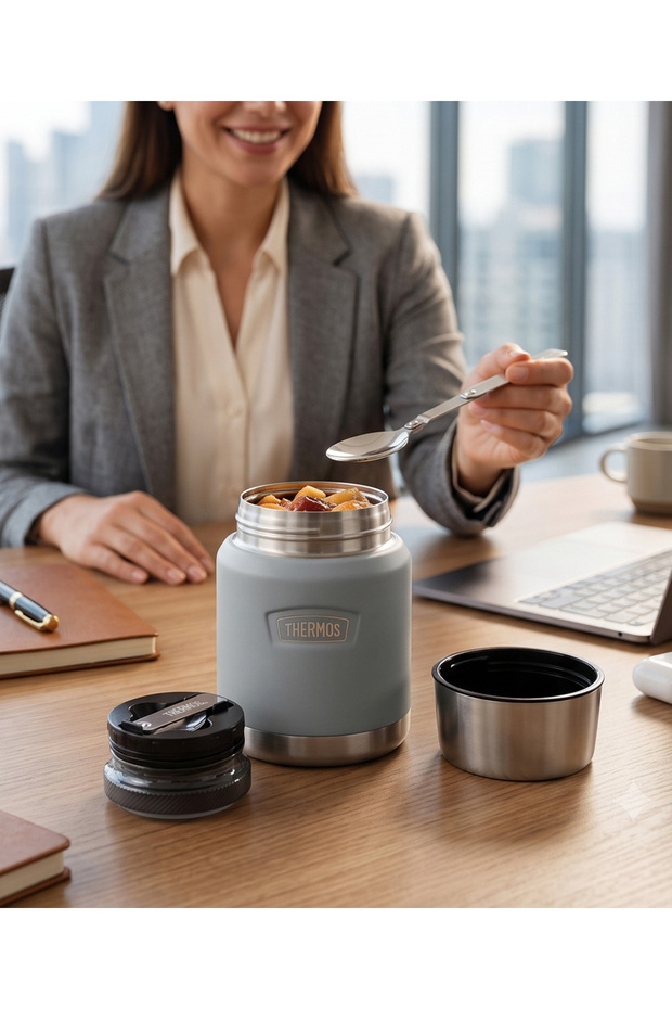 Icon Series 0.47 Food Thermos - River Rock