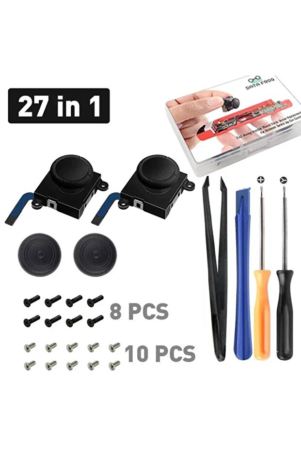 Tool black DATA FROG Replacement 3D Analog Joystick Thumb Stick For Switch Joy Pad Controller Sensor