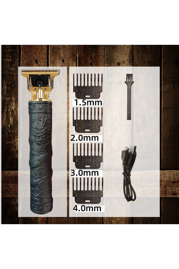 Dragon Plus Black New WaterProof Professional Electric Shaver for Men Razor for Men Mower Beard Trim