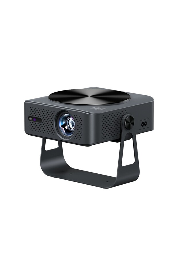 جهاز عرض ليزر أندرويد AUN A005 الأحدث بقابس أوروبي، دقة 4K و1080P، شاشة LCD قصيرة المدى، تلفزيون ذكي مع واي فاي وجوجل