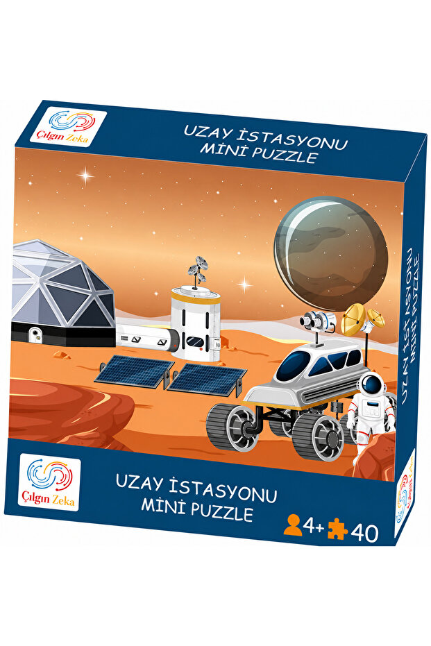 Space Station Mini Puzzle 40 Pieces 3-7 Years Old Children's Puzzle Jigsaw Puzzle