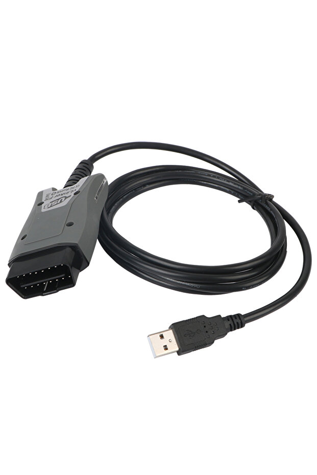 قارئ أكواد OBDII رمادي اللون لمازدا وفورد FORScan VLinker FS ELM327، أدوات تشخيص أعطال السيارات OBD2، ELM 327 Sc