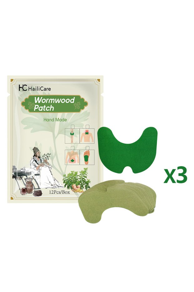 36Pcs Patch 12/36/60 Pcs Wormwood Pain Relieving Sticker Plaster for Relieving Pain of Knee Joint Lu