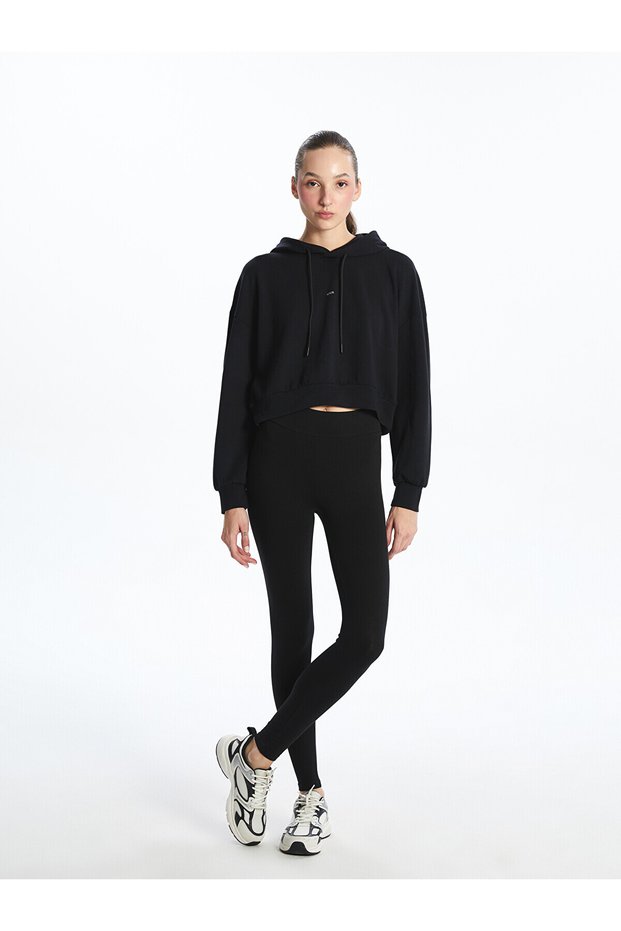Trendlucky Women's Sports Leggings with Elastic Waist with Difference in Color