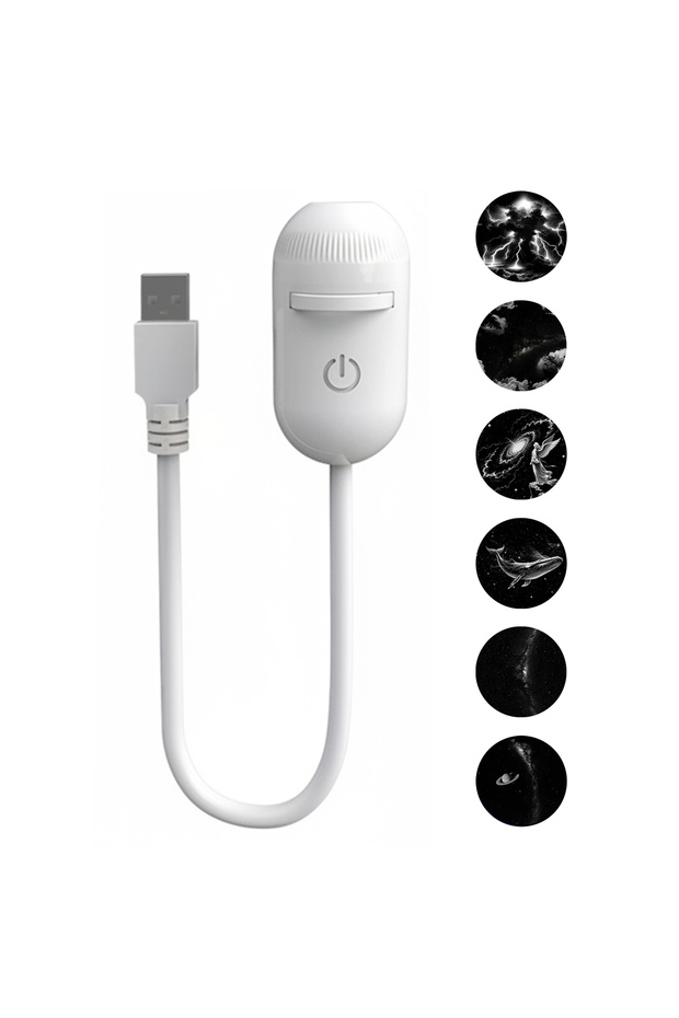 ضوء محيطي USB 2 في 1 بـ 6 شرائح لعرض الإضاءة على نطاق واسع، متعدد المشاهد، قابل للتعديل