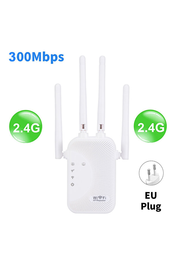 kebidumei 300Mbps EU Plug Kebidumei 1200/300Mbps Wifi Repeater Amplifier 2.4G 5G Network Expander Ra