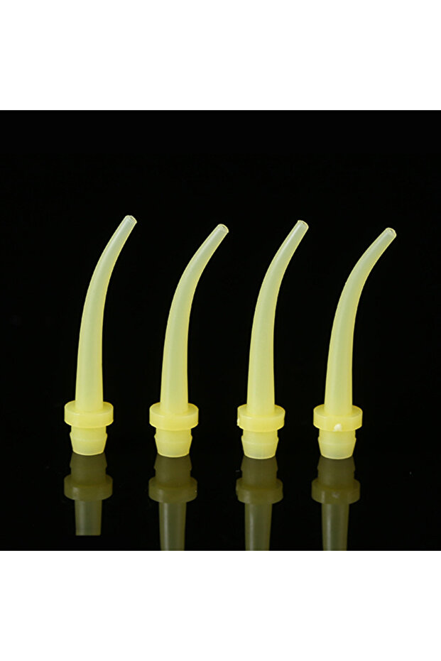 100PCS/Bag Dentistry Intraoral Impression Mixing Tips Denture Lab Tubes Disposable Silicone Rubbe...