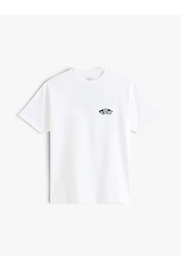 Double Standard Ss Tee Men's White T-Shirt - Vn000Syd