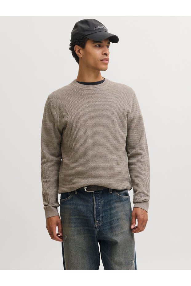 Strickpullover Einfarbig Strickpullover