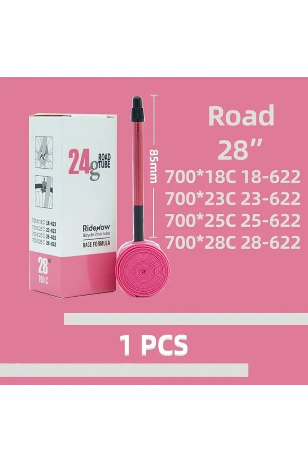 Presta Valve 700c 700CC85MM Ridenow 1Pcs 2024 Aluminum Valve Bike Inner Tube Super Light 700C Road B