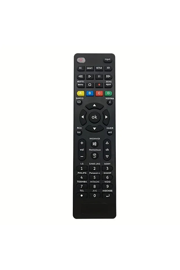 جهاز تحكم عن بعد عالمي قياسي بديل لجميع موديلات التلفزيونات المزودة بإضاءة (RC-G008)