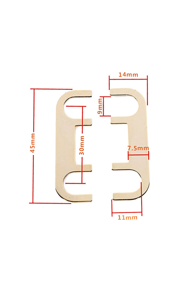 KOQZM Small straight 1Pair Speaker Pure Copper Connection Piece Four Column Double Line Sound DIY Au