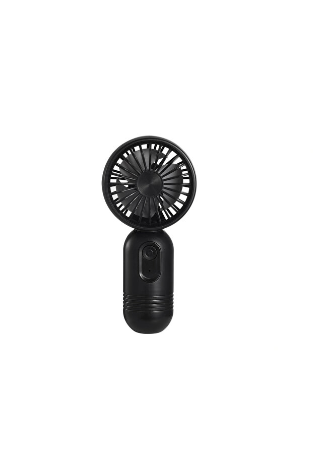 Black USB Mini Rechargeable Portable Fan with 3 Speeds, Handheld Fan for Gift Choice, Perfect For Of