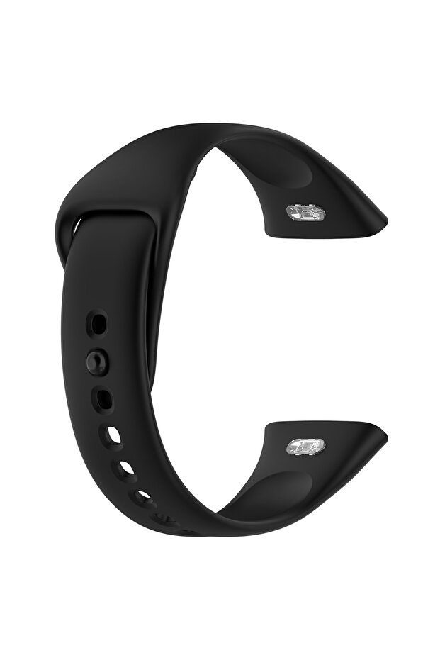 سوار سيليكون أسود لساعة Redmi Watch 3 البديلة