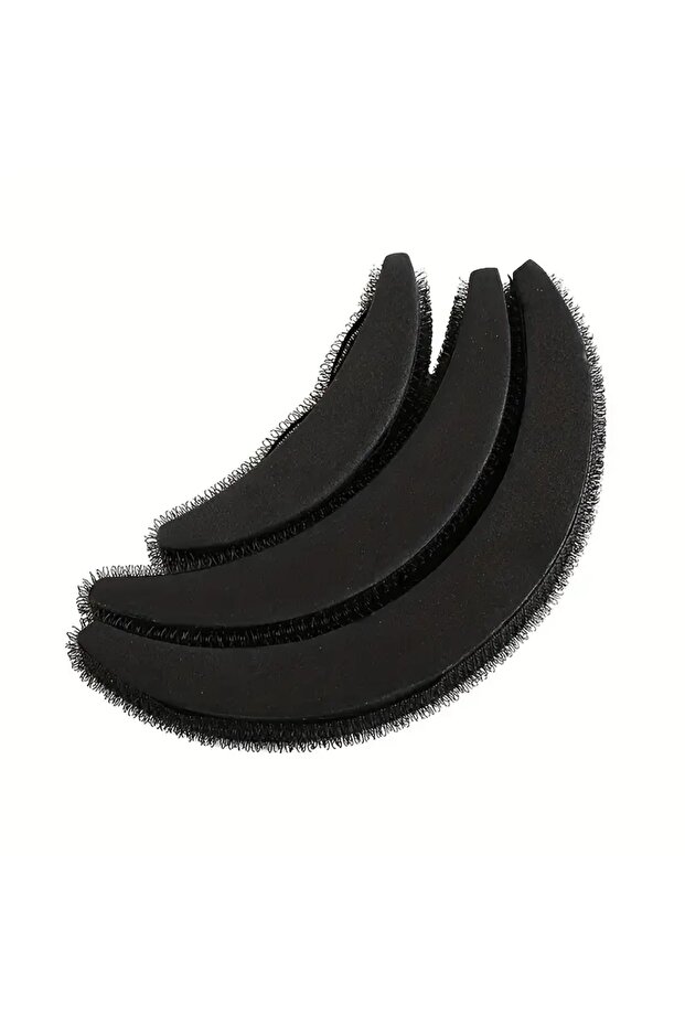 3pcs 3Pcs/Set Hair Pads Hair Volume Increase Puff Hair Bun Maker Donut Magic Foam Sponge Bump Up Ins