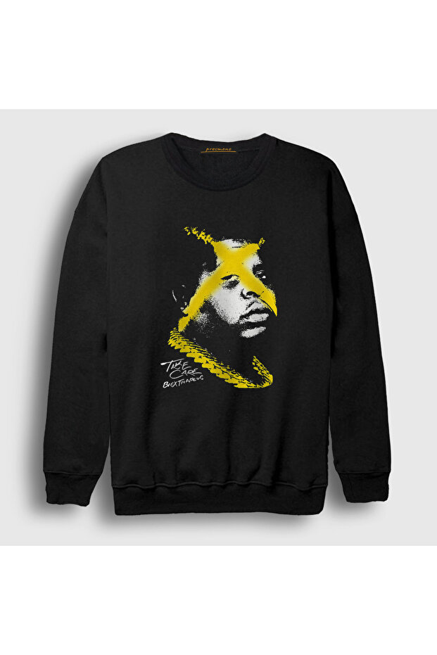 سويت شيرت أسود للجنسين من Take Care BigXthaPlug 594677tt