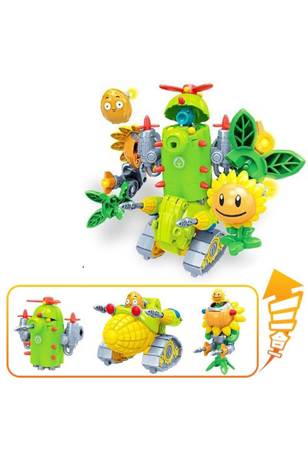 مجموعة مجسمات شخصيات لعبة Plants vs. Zombies الجديدة (بدون صندوق) 2654 2025