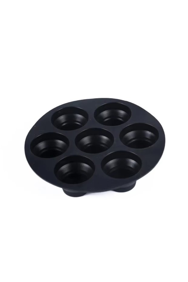7 inch muffin pan Silicone 7 Holes Cake Mold Home Party Baking Utensils Diy Cylindrical Mold Air Fry
