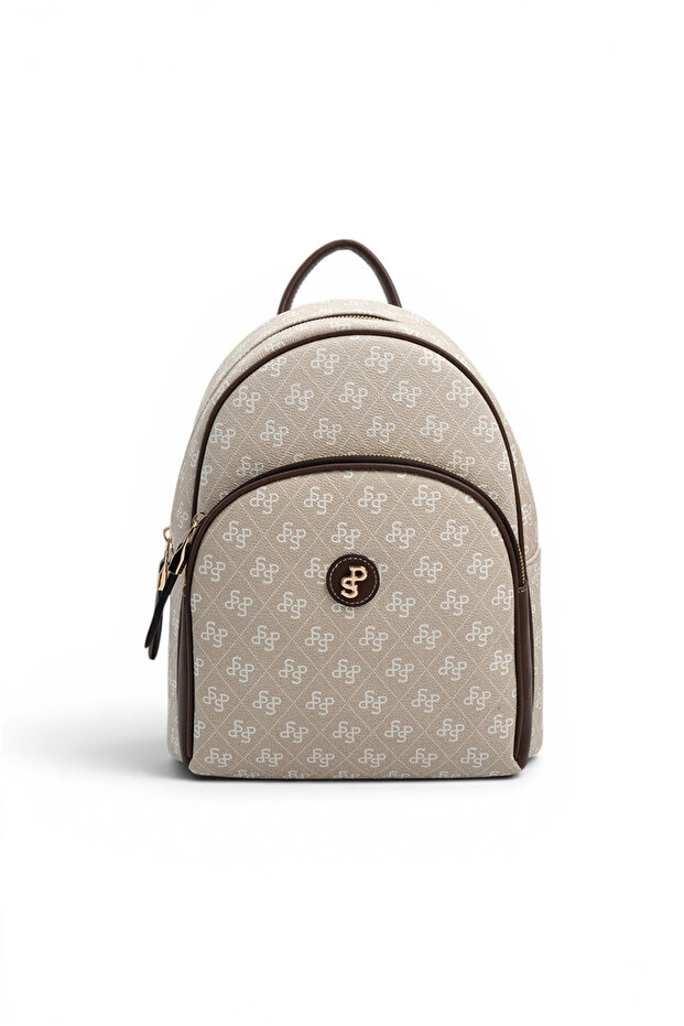 حقيبة ظهر نسائية من Stone - Brown Monogram SP1062
