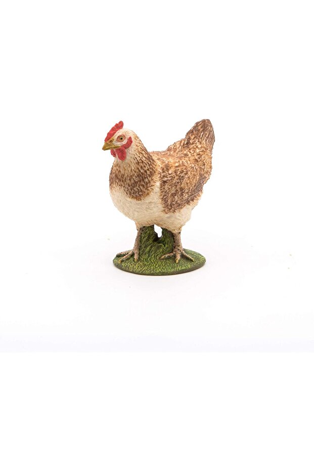 SILK HEN FIGURINE - 3