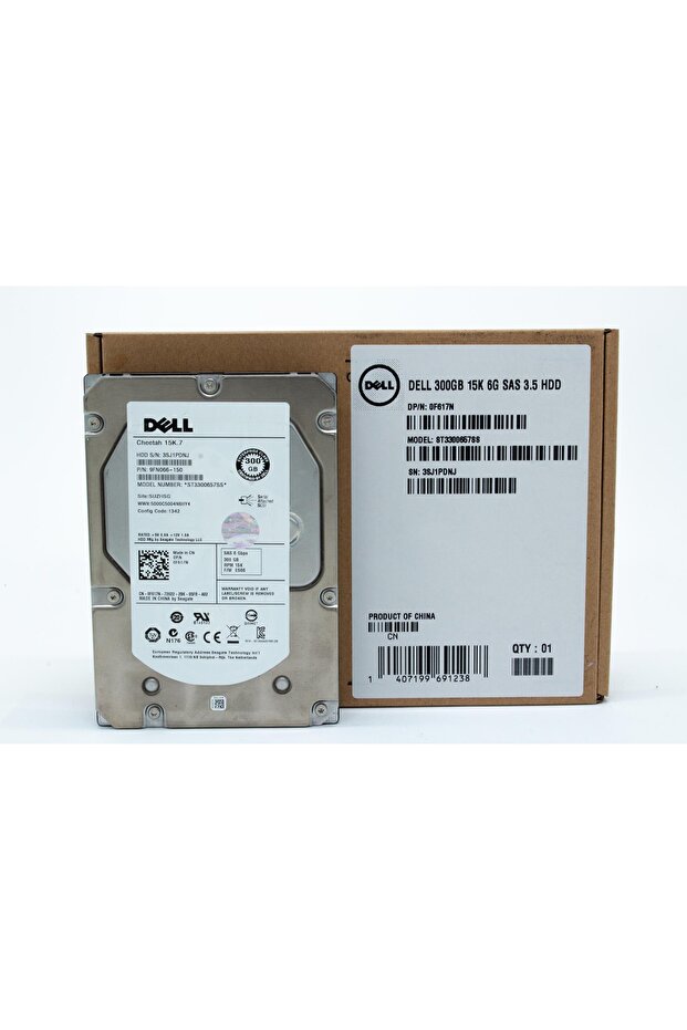 F617N 0F617N ST3300657SS 300GB 15K 6G 3.5 SAS HDD FOR SERVER ONLY