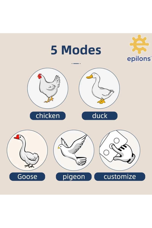 حاضنة بيض أوتوماتيكية بالكامل مع 5 برامج Epo-s64 ( ) - 6