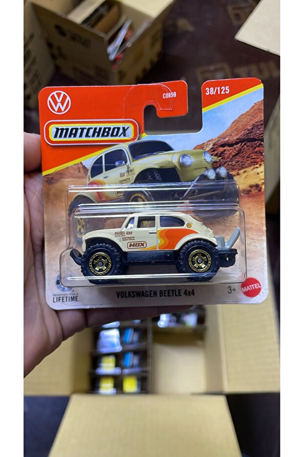 فولكس فاجن بيتل 4x4 1:64 نموذج سيارة دايكاست للطرق الوعرة