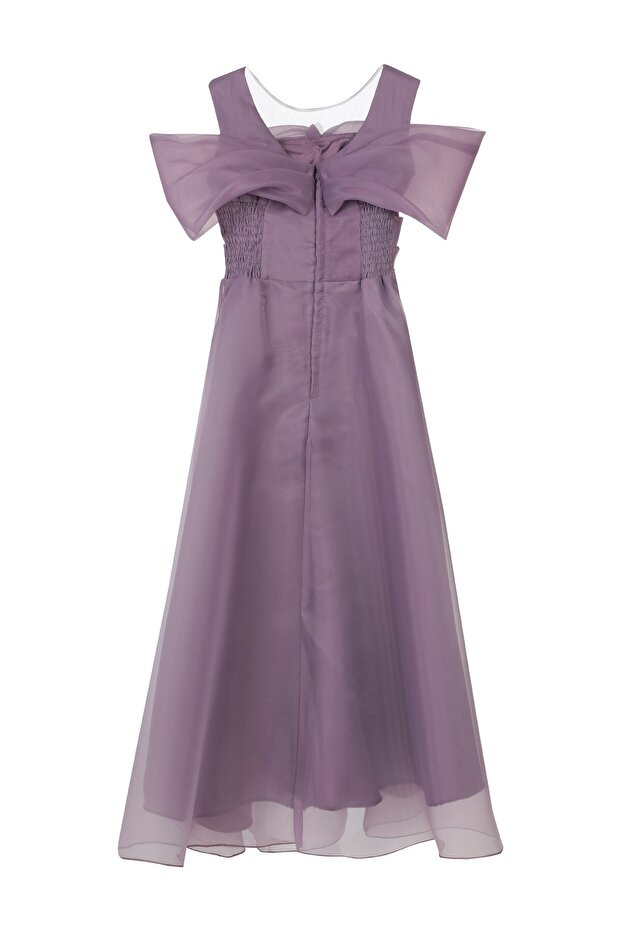 Evening Dress for Ages 6-14 - Lilac