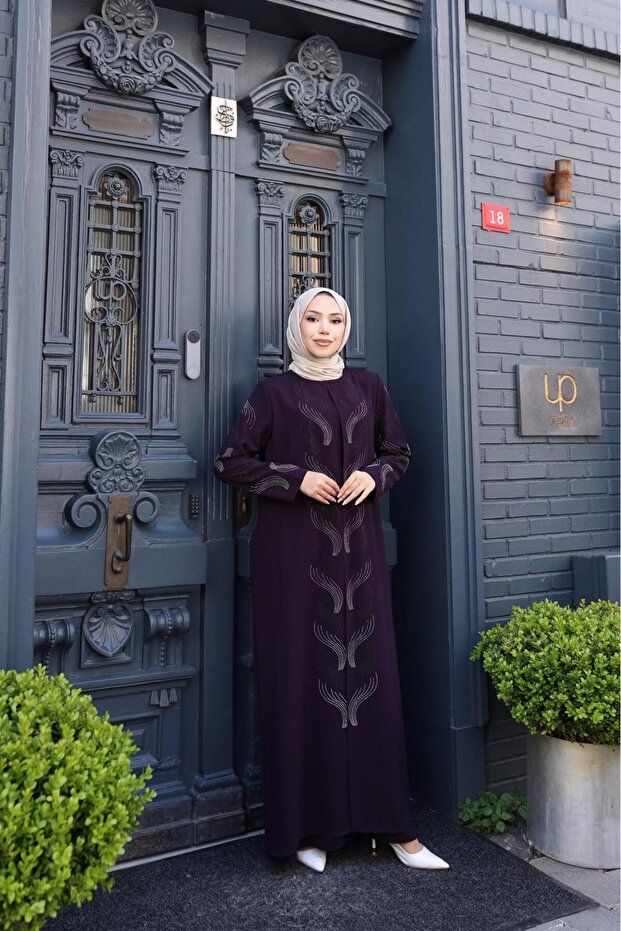 Plus Size Shiny Stone Mother of the Bride Dress