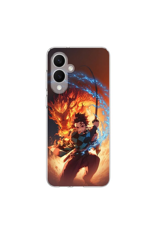 Samsung Galaxy S25 Edge Compatible Anime 4/1 Design Transparent Case
