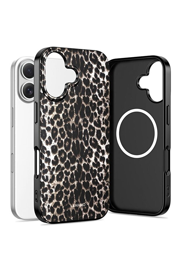 Husa LAMANO MAGSAFE IPHONE 17 LEOPARD - 1