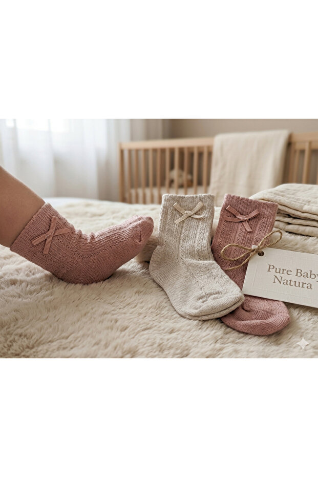 3 Pack Baby Socks