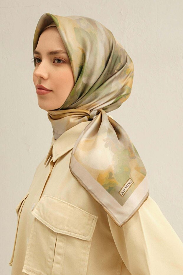 Silk Scarf 2025 Spring-Summer - 9310D-02 - Sura