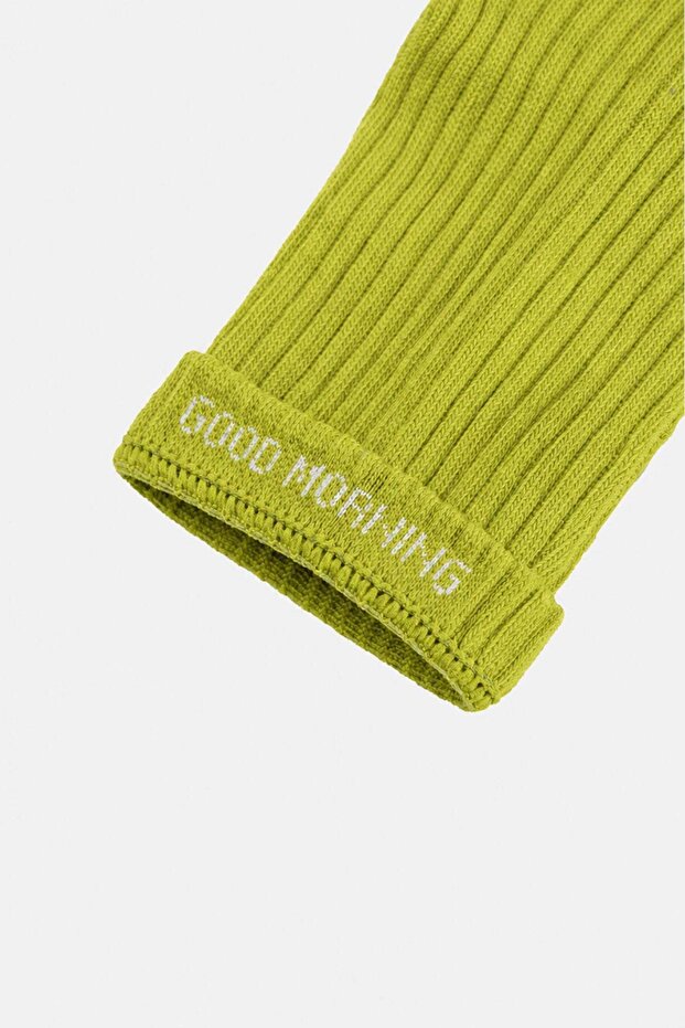 Basic Towel Socks - Green - 2