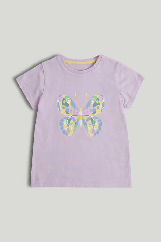 Lilac Butterfly T-Shirt