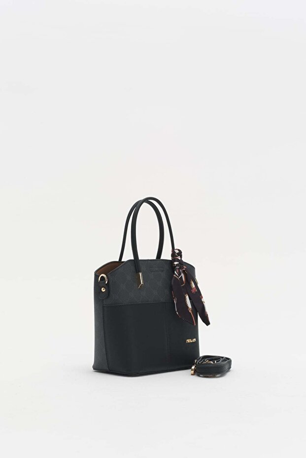 Monogram Tote Bag Black - 1