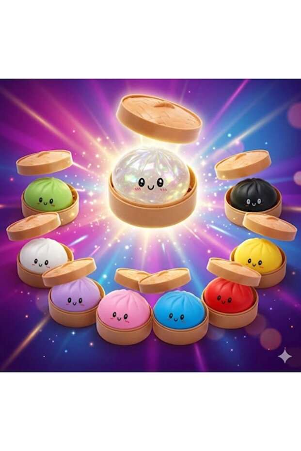 Squishy, 5 ani+, culori multicolore - 1
