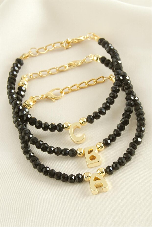 إيلكشوب سوار كريستال مزين بالحروف (225452) طراز-2