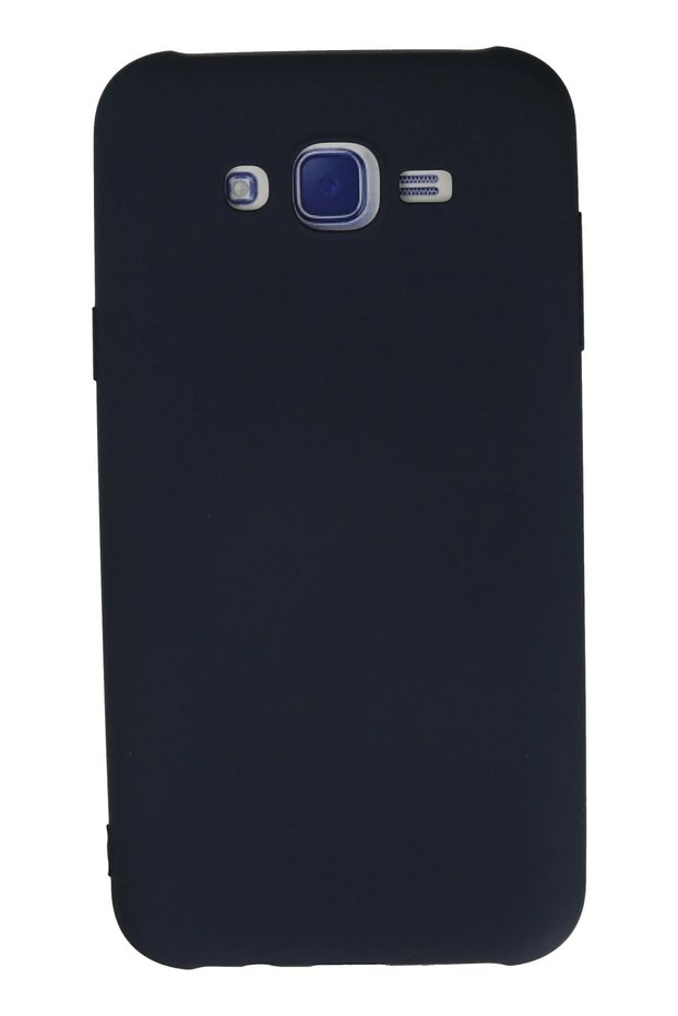 Ilkeshop New Galaxy J7 Case Nano Inside Velvet Silicone (125750) - Navy Blue