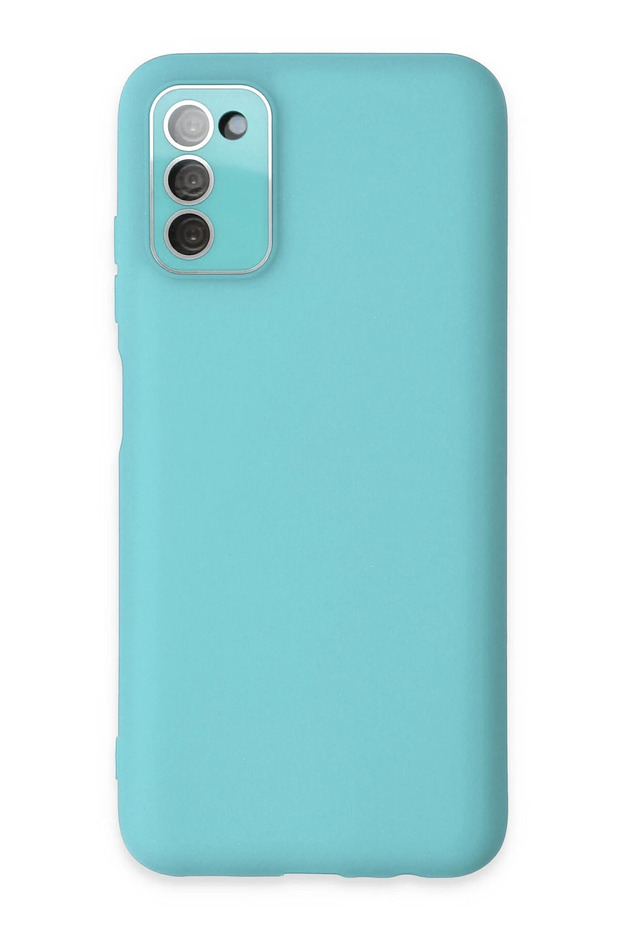 Ilkeshop New Galaxy A03S Case Launch Glass Cover (141826) - Turquoise